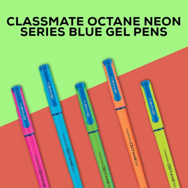 neon-gel-pen-blue